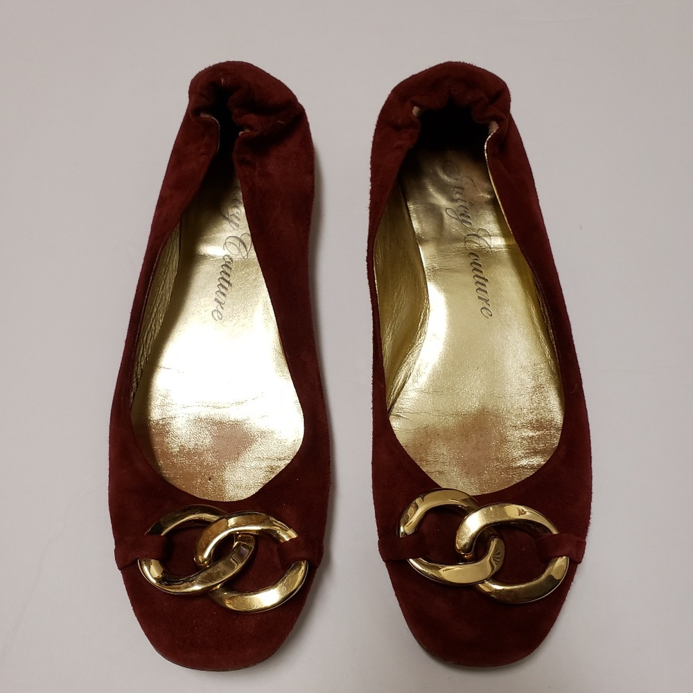 Juicy Couture Suede Flats